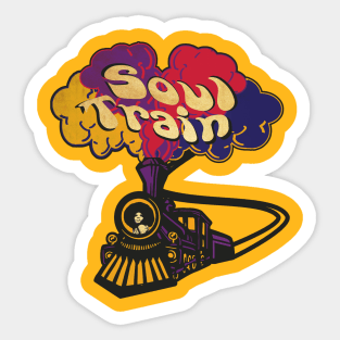 VINTAGE - SOUL TRAIN - Erykah Badu Sticker